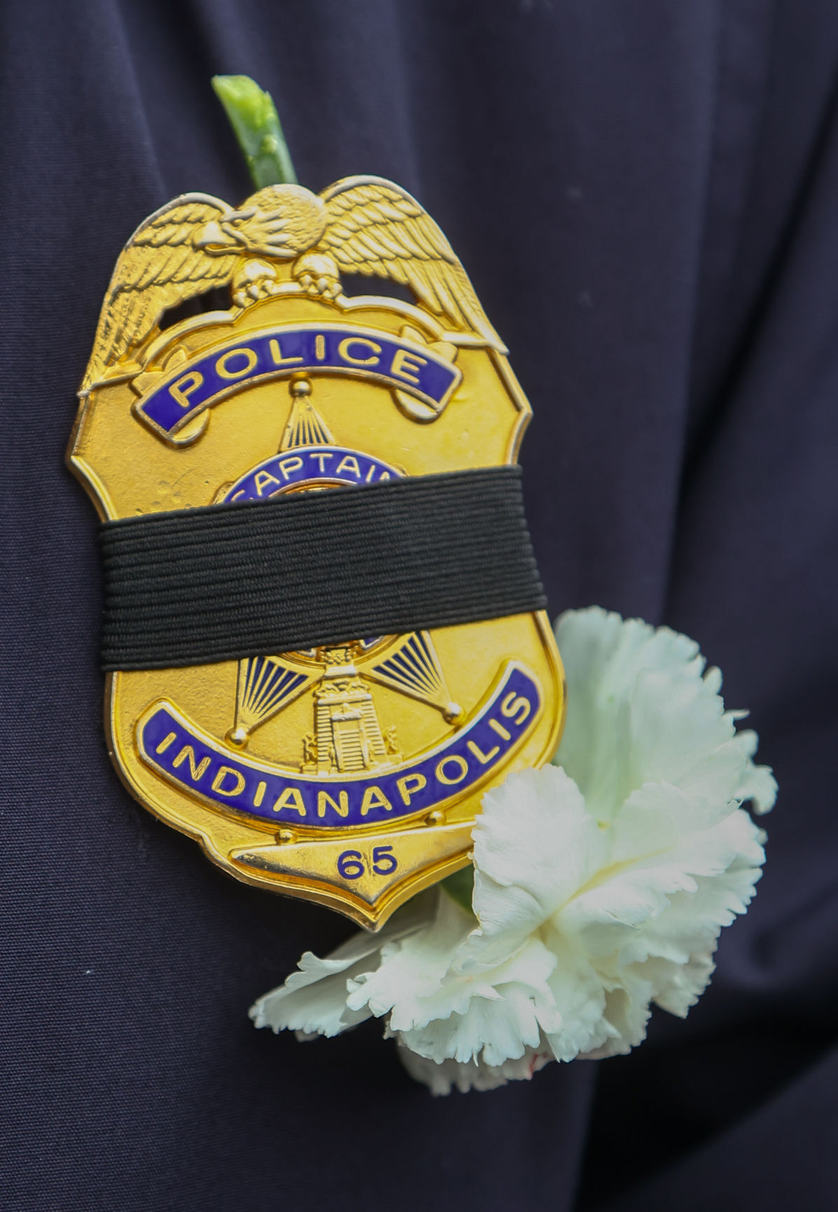 Memorial service for Lt. Eugene Lasco